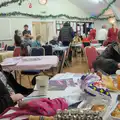 Isobel and Harry on their table, A Weekend of Music with the GSB, Gislingham and Thornham - 15th December 2024