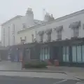 Goggins in the mist, St. Stephen's Day in Blackrock, County Dublin, Ireland - 26th December 2024