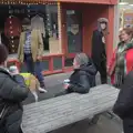 Da Gorls have stopped for a coffee, St. Stephen's Day in Blackrock, County Dublin, Ireland - 26th December 2024