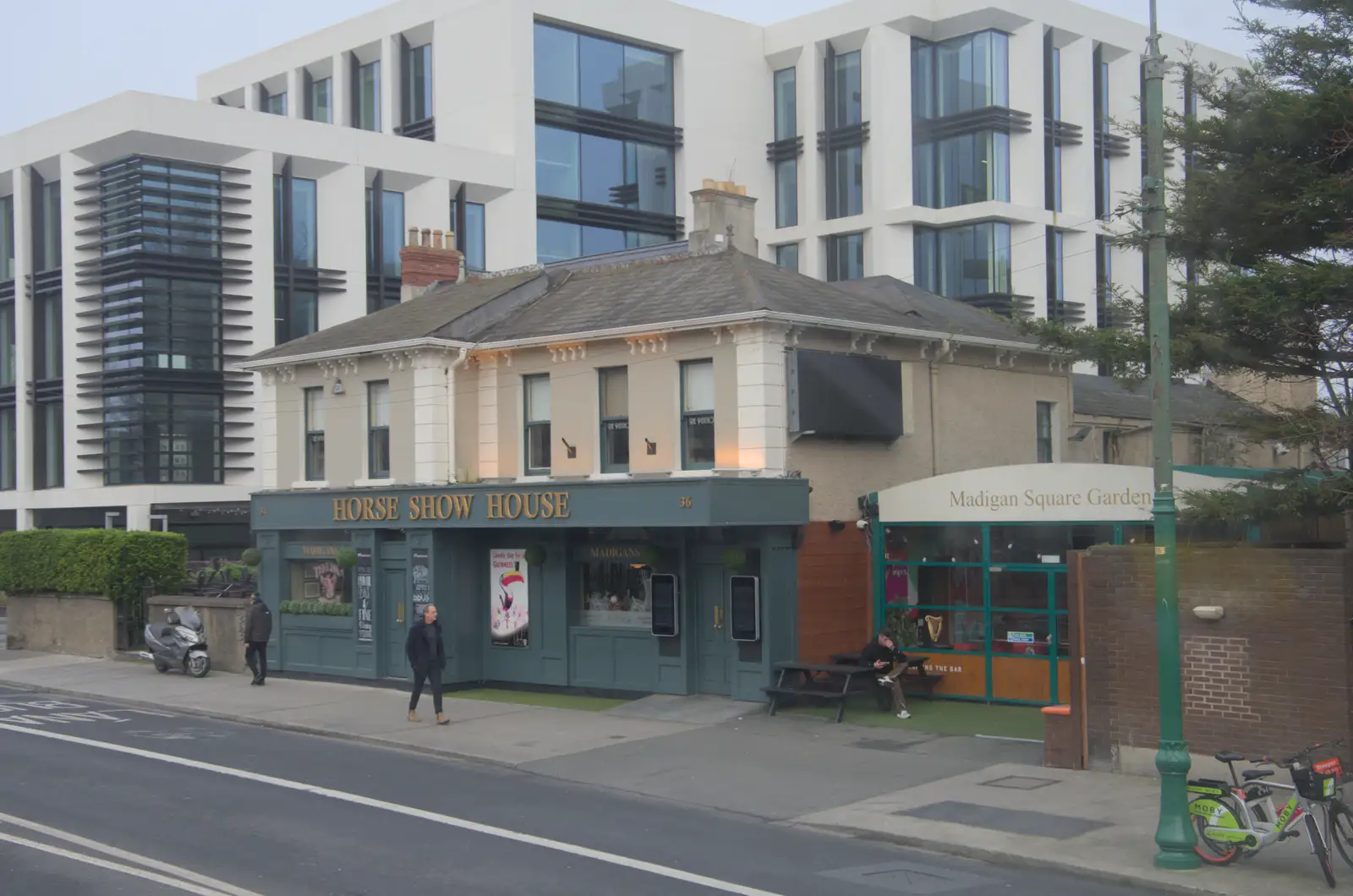 Horse Show House and Madigan Square Garden, from St. Stephen's Day in Blackrock, County Dublin, Ireland - 26th December 2024