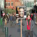 Jack Nicholson on Grafton Street, St. Stephen's Day in Blackrock, County Dublin, Ireland - 26th December 2024