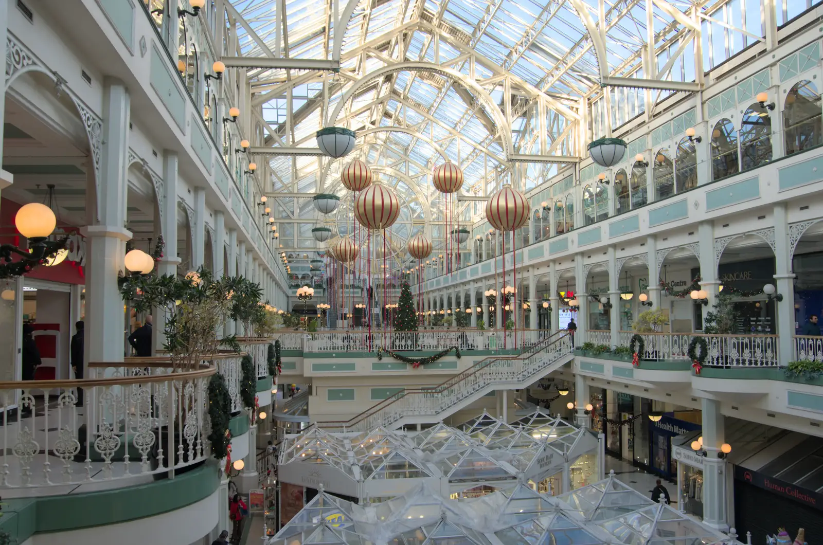 St. Stephen's shopping arcade, from St. Stephen's Day in Blackrock, County Dublin, Ireland - 26th December 2024