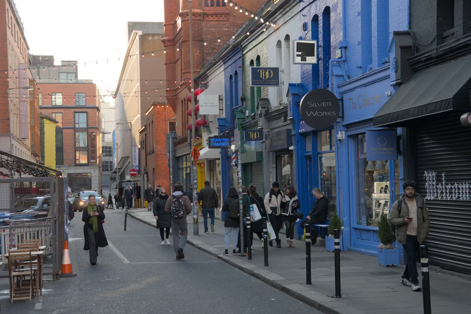 Dublin street life, from St. Stephen's Day in Blackrock, County Dublin, Ireland - 26th December 2024