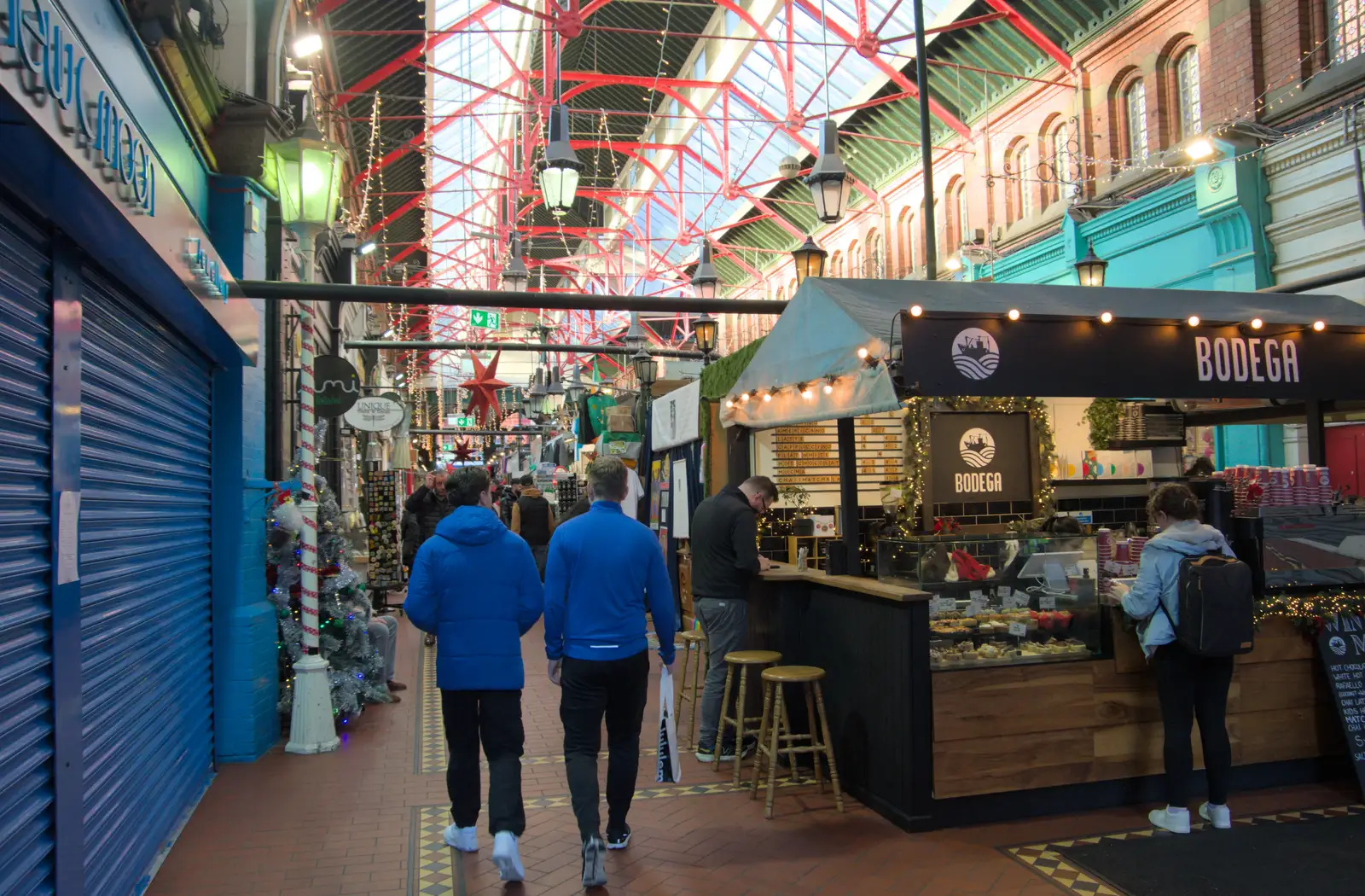 George's Street Arcade in Dublin, from St. Stephen's Day in Blackrock, County Dublin, Ireland - 26th December 2024