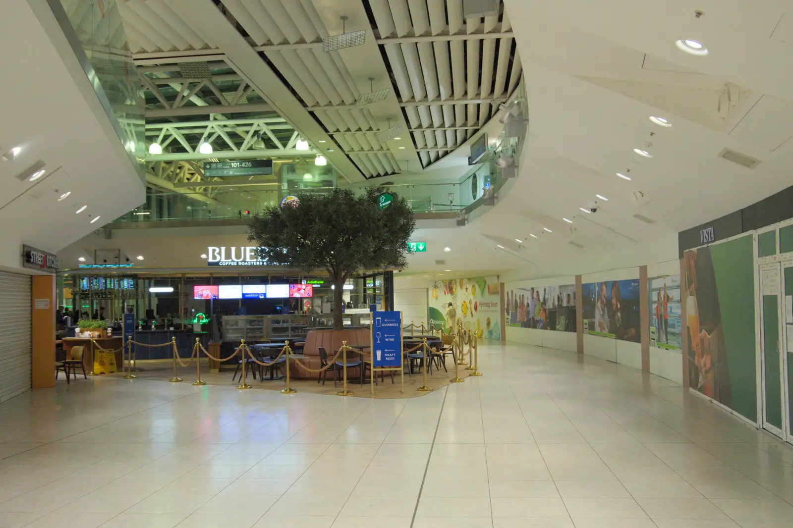 Everything's closed at Dublin Airport, from St. Stephen's Day in Blackrock, County Dublin, Ireland - 26th December 2024