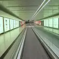 A deserted travelator to the departure gates, St. Stephen's Day in Blackrock, County Dublin, Ireland - 26th December 2024