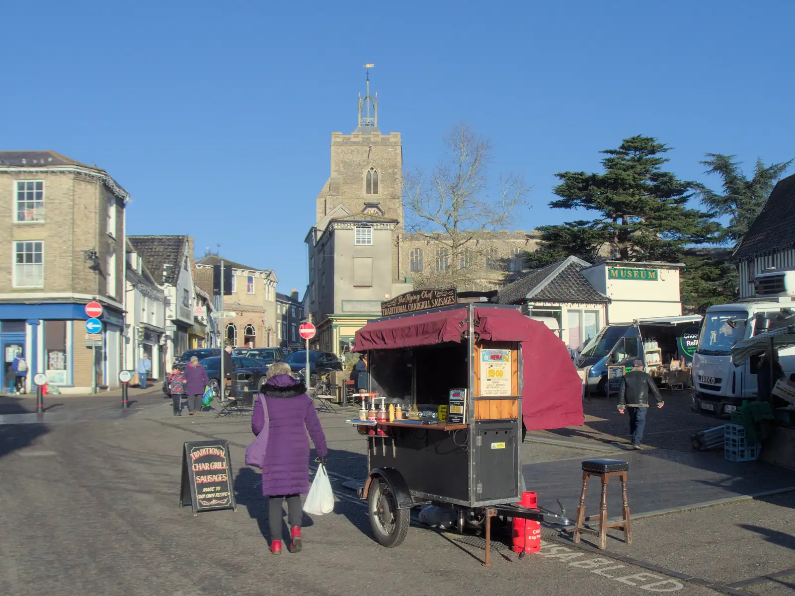 We get a rare Friday trip to Andy Sausage, from A New Year Miscellany, Brome, Suffolk - 1st January 2025