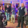 Party action in the kitchen, A New Year Miscellany, Brome, Suffolk - 1st January 2025