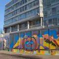 Freddy Krueger on the HSMO hoarding, The Dereliction of Anglia Square, Norwich - 7th January