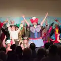 It's the finale moment, Dove Players do Treasure Island, The Village Hall, Occold - 11th January 2025