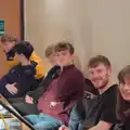 The tech crew, Dove Players do Treasure Island, The Village Hall, Occold - 11th January 2025