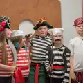 Someone does a photo of the kids as pirates, Dove Players do Treasure Island, The Village Hall, Occold - 11th January 2025