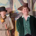 Harry and Grace as Redgrave and Lopham, Dove Players do Treasure Island, The Village Hall, Occold - 11th January 2025