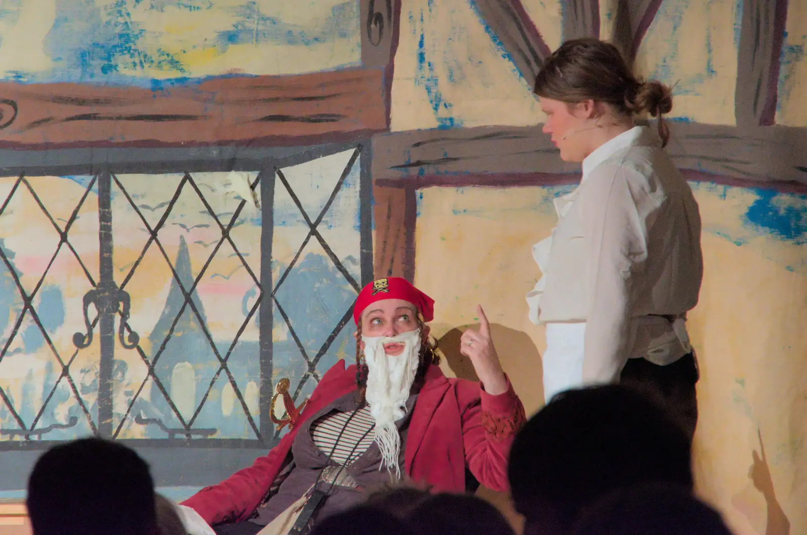 Isobel as Billy Fishbones, from Dove Players do Treasure Island, The Village Hall, Occold - 11th January 2025