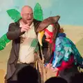 The parrot has stolen Will's hair, Dove Players do Treasure Island, The Village Hall, Occold - 11th January 2025