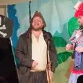 Will has a comedy face on, Dove Players do Treasure Island, The Village Hall, Occold - 11th January 2025