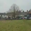 A cluster of buildings around the Mellis Railway, A Pub Walk to the Railway Tavern, Mellis, Suffolk - 9th February 2025