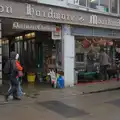 Harry and Isobel wander past Bowden's , A Return to Chagford, Devon - 16th February 2025