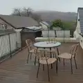 The balcony looking towards Meldon Hill, A Return to Chagford, Devon - 16th February 2025