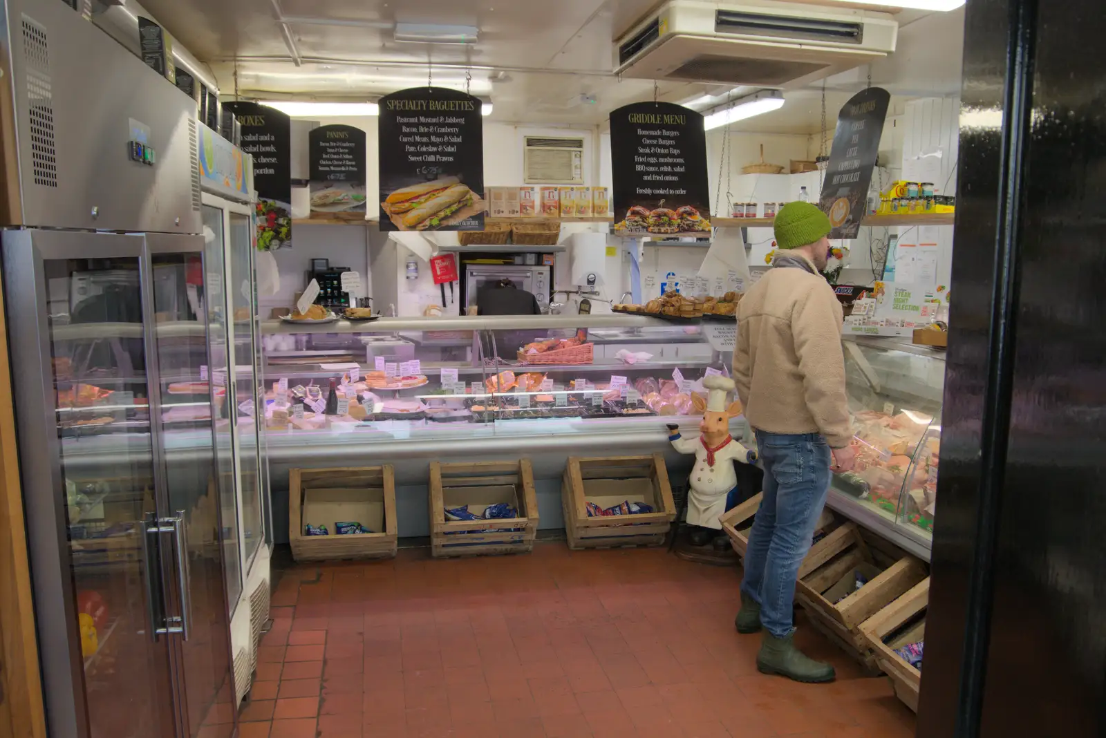 Michael Howard butchers on Court Street, from A Return to Chagford, Devon - 16th February 2025