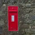 A George Rex post box in a wall, A Return to Chagford, Devon - 16th February 2025