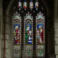 A Victorian stained glass window, A Return to Chagford, Devon - 16th February 2025