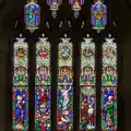 The nave window of St. Andrew's, A Return to Chagford, Devon - 16th February 2025