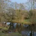 The river runs wide and still, A Return to Chagford, Devon - 16th February 2025