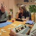 We play a gamer of Rummikub, A Return to Chagford, Devon - 16th February 2025