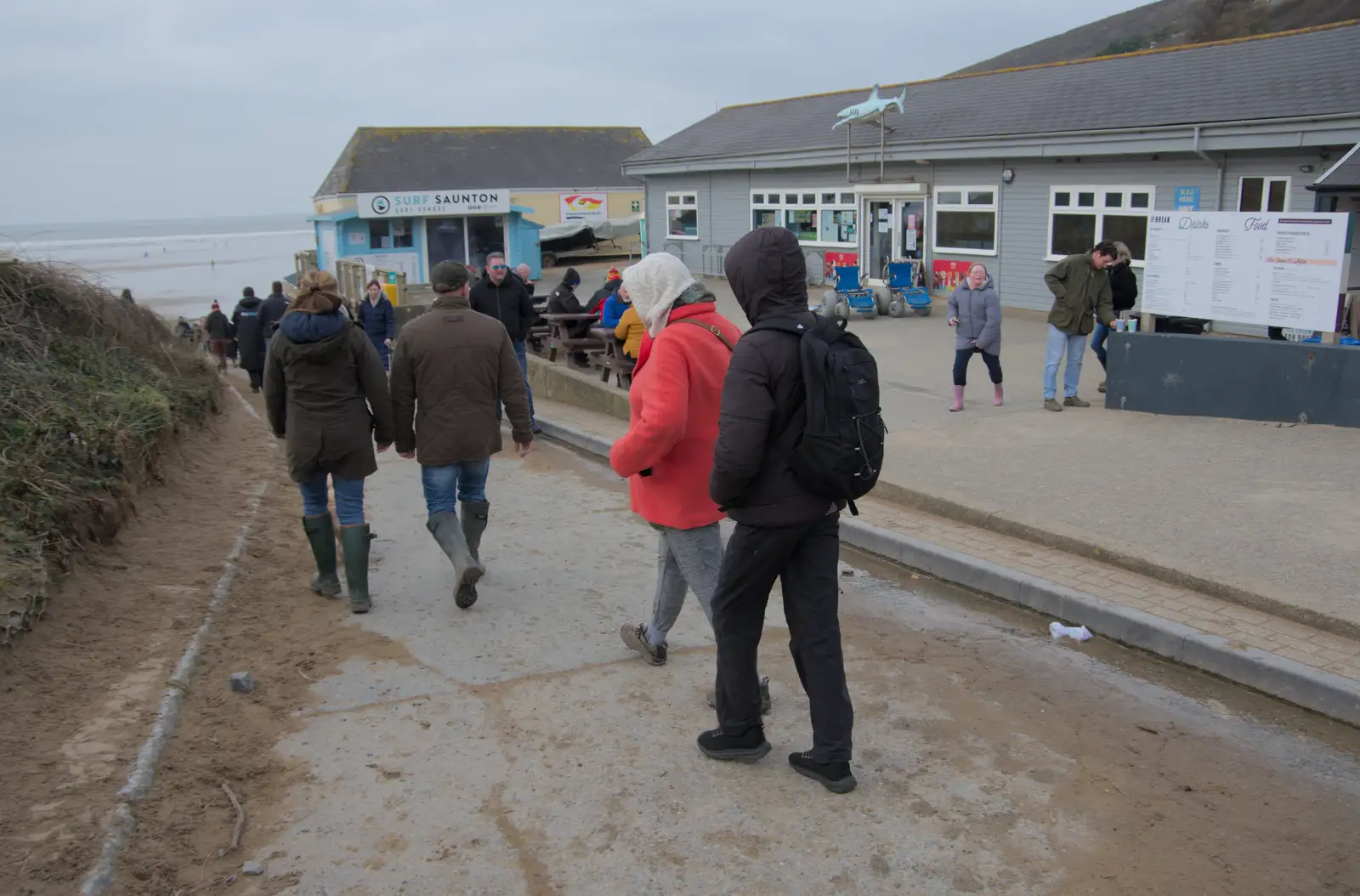 We're on the beach at Saunton, from A Return to Chagford, Devon - 16th February 2025