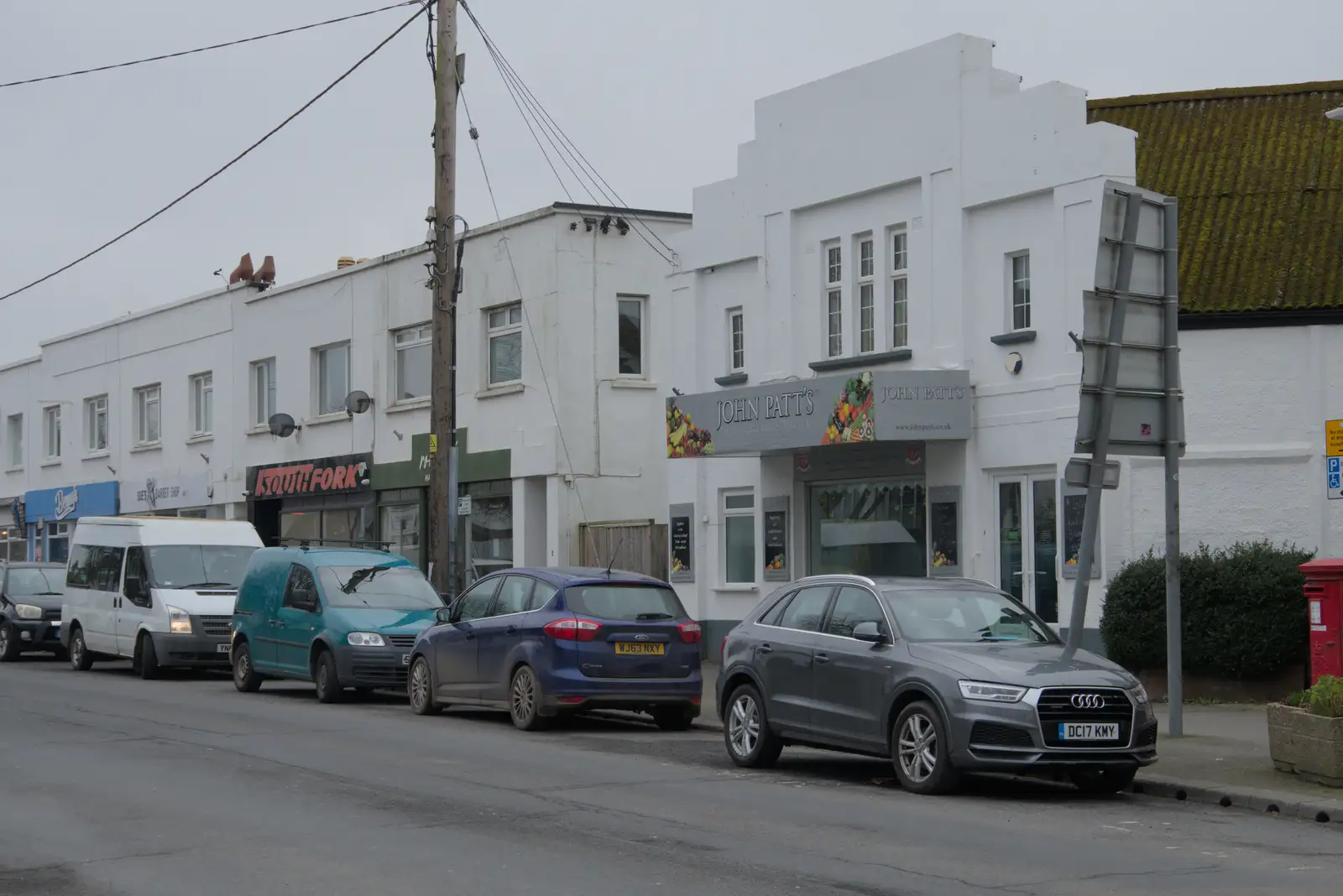 The 1920s building of John Patts, from A Return to Chagford, Devon - 16th February 2025