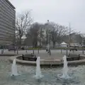 A fountain by Princess Street, Uni: A Return to Plymouth Polytechnic, Devon - 17th Februry 2025