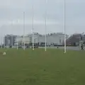 The flag poles on Plymouth Hoe, Uni: A Return to Plymouth Polytechnic, Devon - 17th Februry 2025