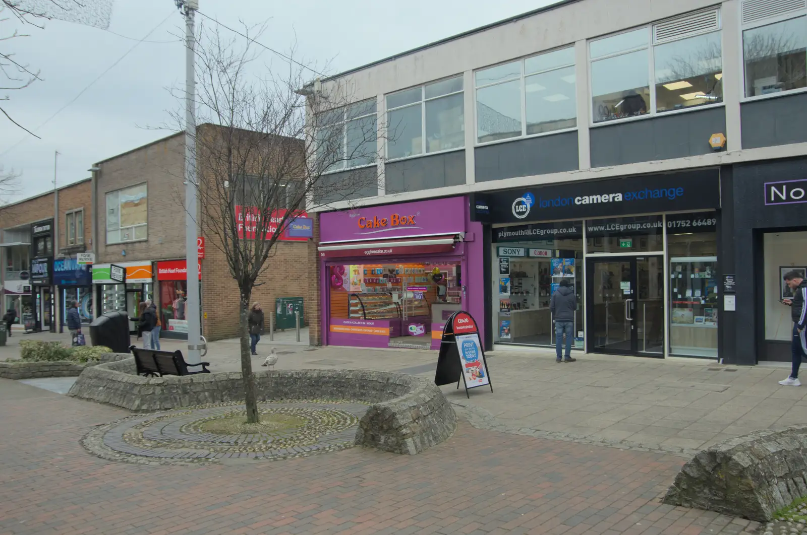 The London Camera Exchange on Cornwall Street, from Uni: A Return to Plymouth Polytechnic, Devon - 17th Februry 2025