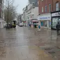 A damp Haymarket, A Rainy Couple of Hours in Norwich, Norfolk - 24th February 2025