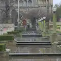 Steps on the way to St. Peter Mancroft, A Rainy Couple of Hours in Norwich, Norfolk - 24th February 2025