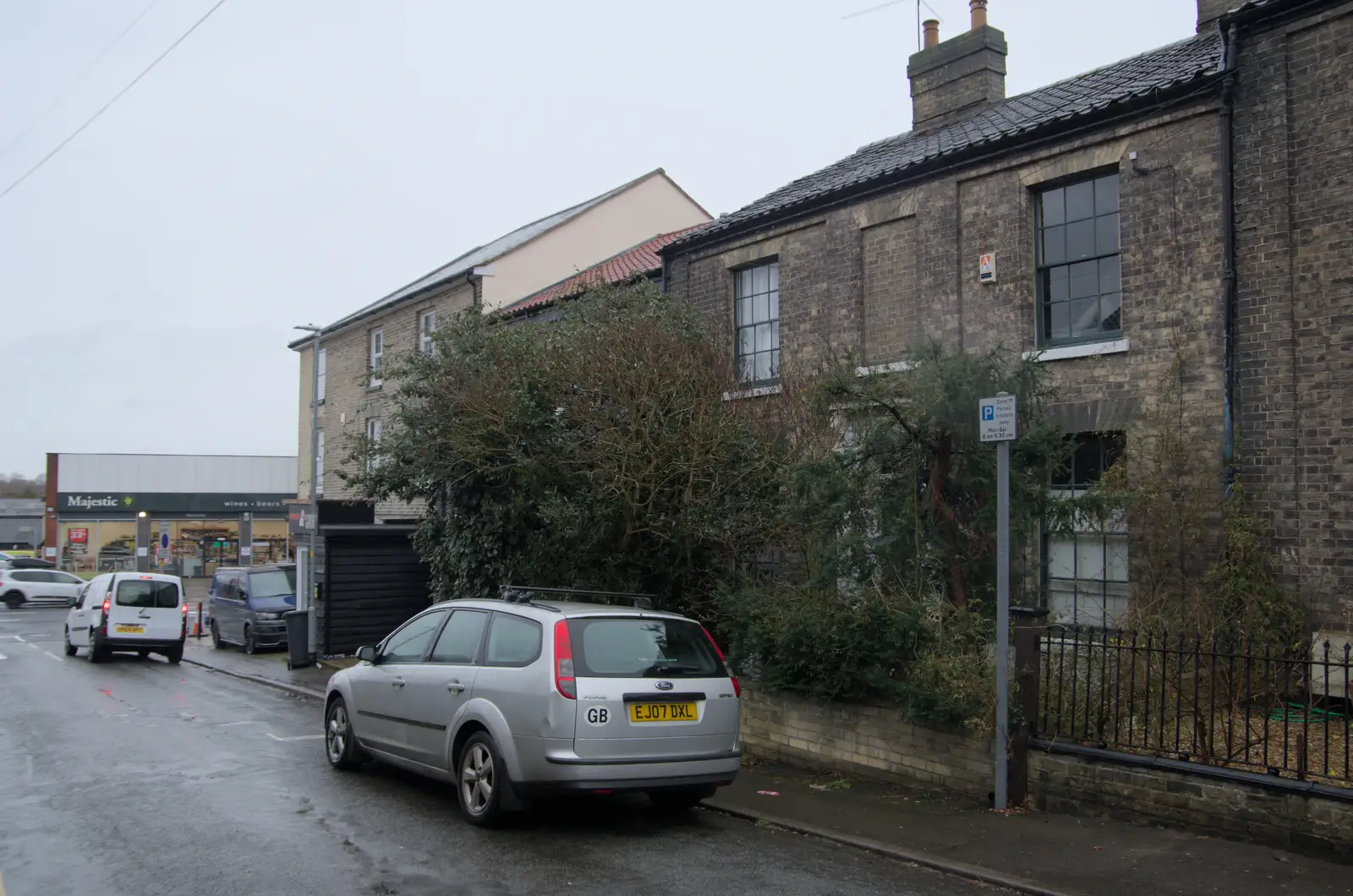 Nosher's old gaff on Valentine Street, from A Rainy Couple of Hours in Norwich, Norfolk - 24th February 2025