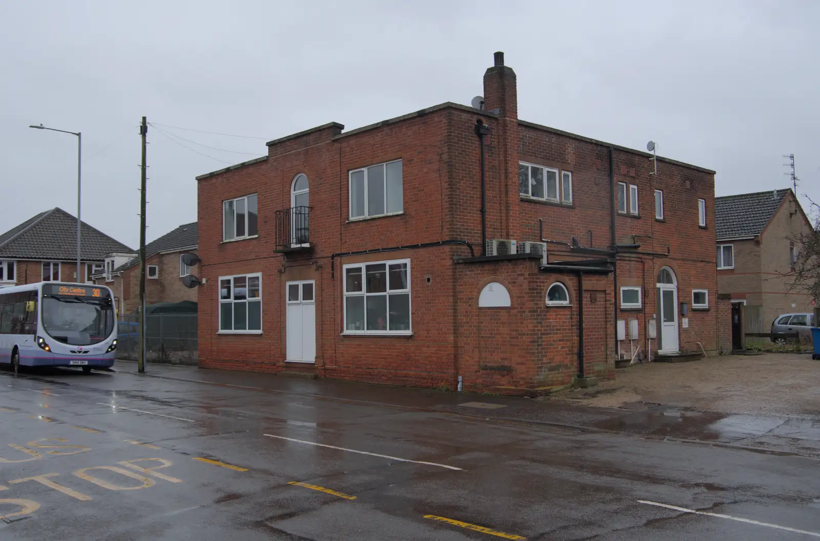 Soman-Wherry's former offices - the Crocodile, from A Rainy Couple of Hours in Norwich, Norfolk - 24th February 2025