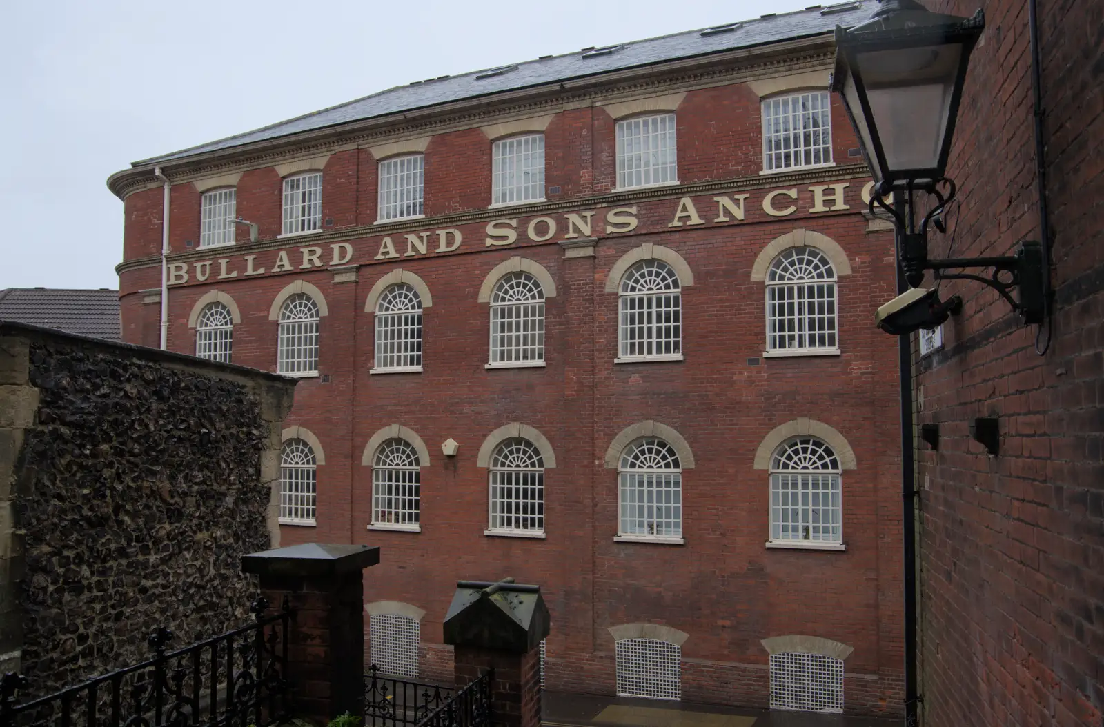 Bullard's Anchor Brewery in Coslany, from A Rainy Couple of Hours in Norwich, Norfolk - 24th February 2025