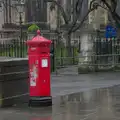 An unusual Queen Victoria post box near the market, A Rainy Couple of Hours in Norwich, Norfolk - 24th February 2025