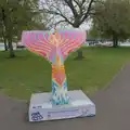 There's a Whale Tail in the park, Keyhaven, Crazy Golf and Snooker, New Milton, Hampshire - 13th April 2025