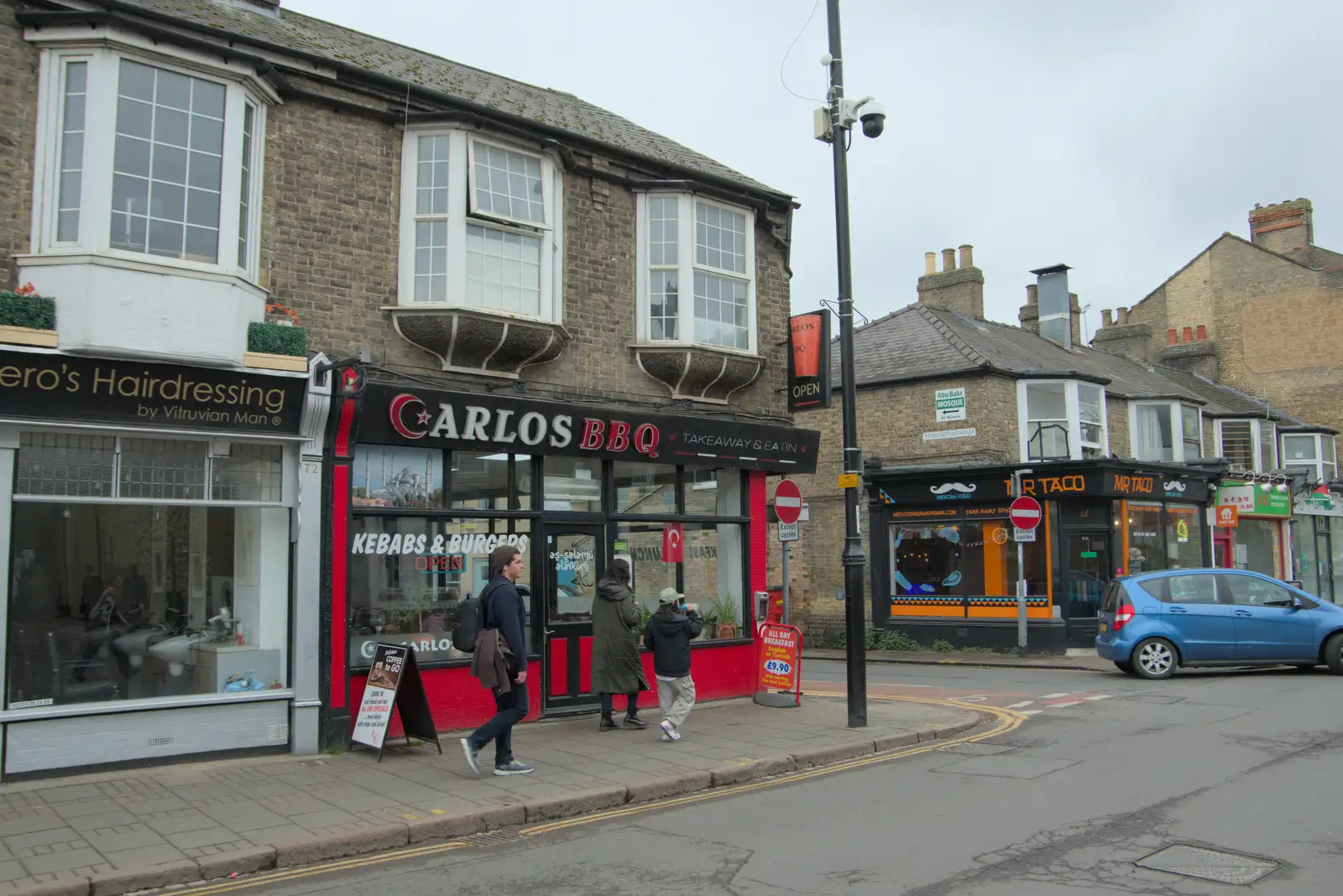 Carlos Kebeb King is now Carlos BBQ, from Back in the Bridge: A Short Trip to Cambridge - 21st April 2025