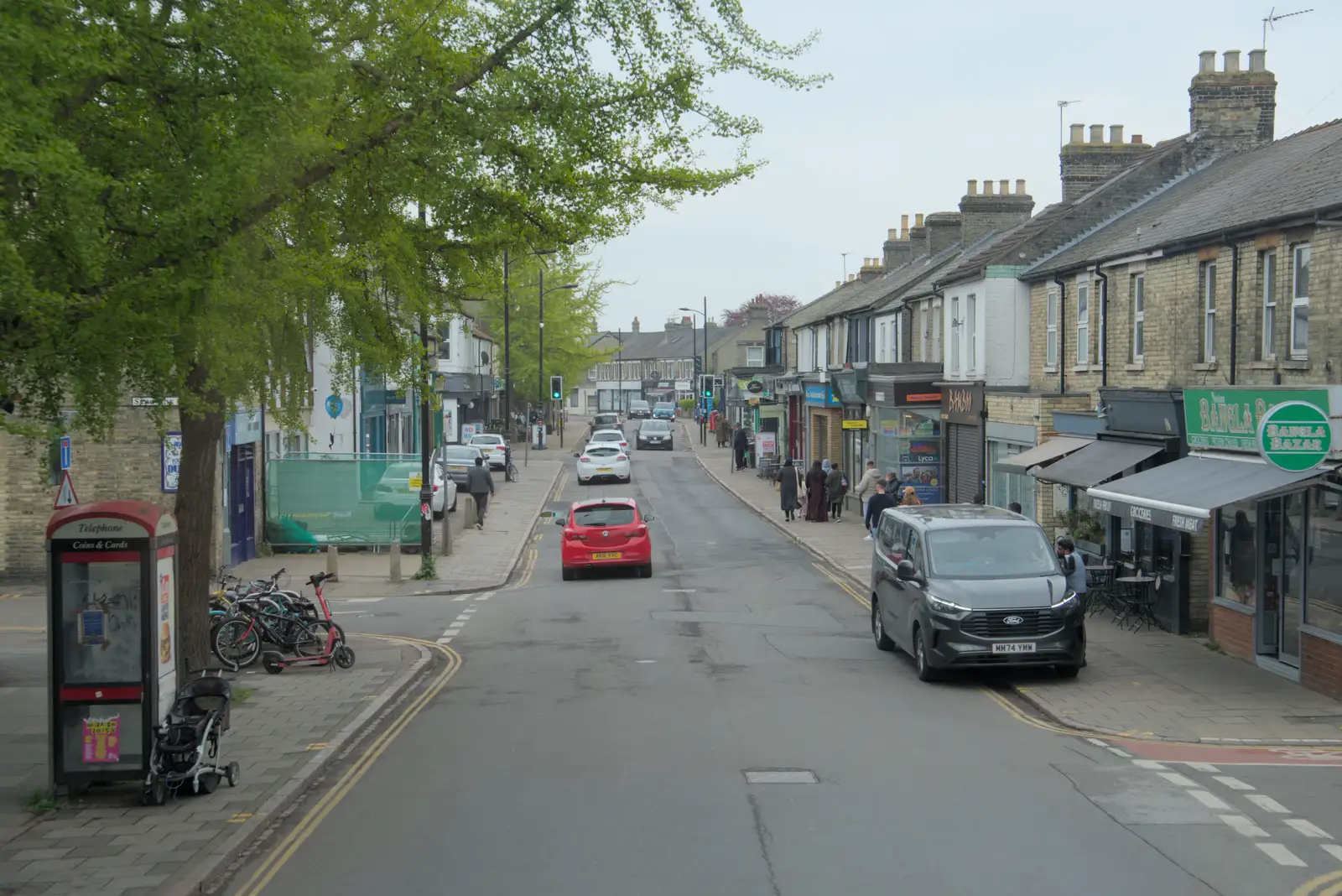 Mill Road, from Back in the Bridge: A Short Trip to Cambridge - 21st April 2025