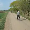 We're on the path from Warren Hills, May Miscellany and New Kittens, Brome, Suffolk - 4th May 2025