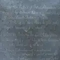 A 1668 floorstone to Mary the Relict, or widow, Hoxne, Bedfield, and the BSCC does the Lion, Debenham - 8th May 2025