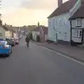 Gaz on the now-bypassed road through Botesdale, The BSCC at the Greyhound, Botesdale, Norfolk - 15th May 2025