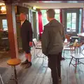 We exit the pub, The BSCC at the Greyhound, Botesdale, Norfolk - 15th May 2025