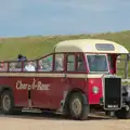 There's an 1950s Charabanc near the car park, Trips to Wells and Walsingham, Norfolk - 25th May 2025