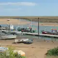 Fishing boats on the river at Wells, Trips to Wells and Walsingham, Norfolk - 25th May 2025