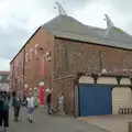 Oast-house-style ventilation on an old maltings, Trips to Wells and Walsingham, Norfolk - 25th May 2025